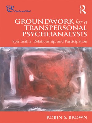 cover image of Groundwork for a Transpersonal Psychoanalysis